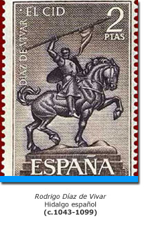 El Cid en las estampillas