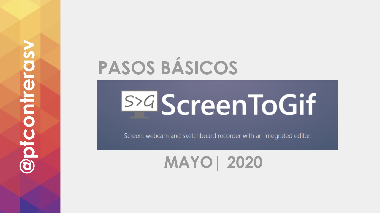 Cómo usar ScreenToGif para hacer un gif de tu pantalla