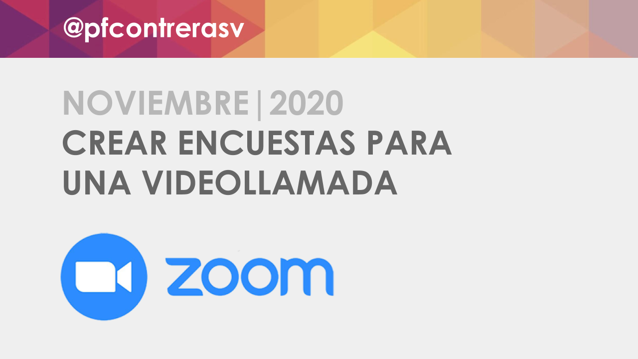 Cómo hacer encuestas y votaciones en Zoom
