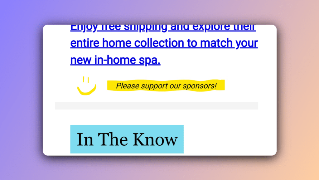 Qué podemos aprender de una newsletter sin&nbsp;imágenes