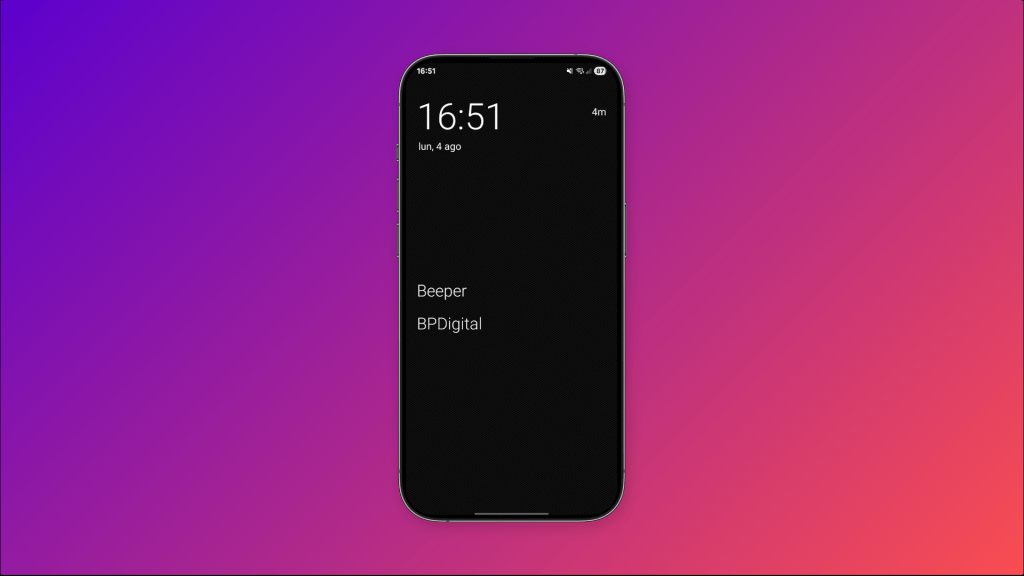 Así es mi teléfono&nbsp;minimalista